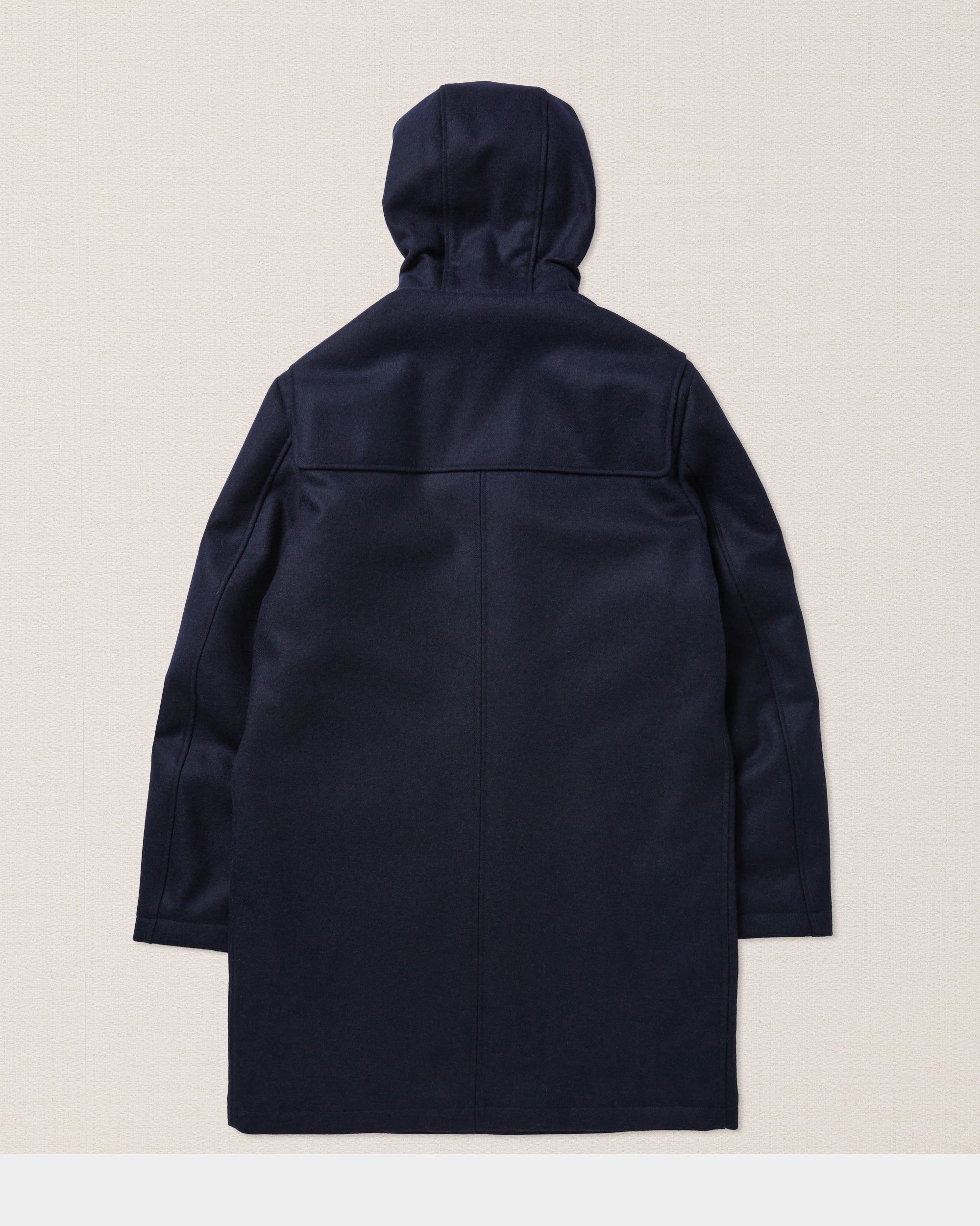 【美品】CALEE DUFFLE COAT Lsize Dark blue wool classic duffle coat, Made in Italy | Velasca
